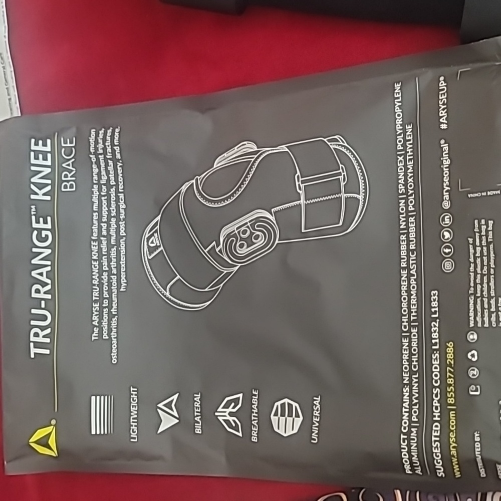 Tru-Range ROM Double-Hinged Knee Brace NEW UNISEX - Picture 7 of 13